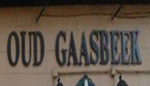 The pub sign. Oud Gaasbeek, Gaasbeek, Belgium