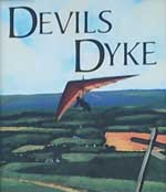 The pub sign. Devils Dyke, Poynings, West Sussex