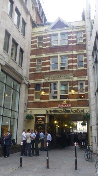 Picture 1. The Swan Tavern, City, Central London