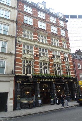 Picture 1. The Feathers, Westminster, Central London