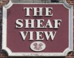 The pub sign. Sheaf View, Sheffield, South Yorkshire