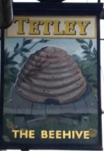 The pub sign. Beehive, Harthill, South Yorkshire