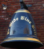 The pub sign. Ye Olde Blue Bell, Kingston upon Hull, East Yorkshire