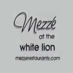 The pub sign. The White Lion (Mezzé at The White Lion), Portishead, Somerset