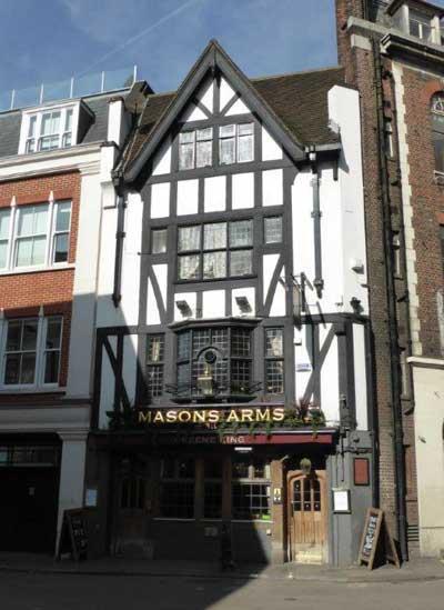 Picture 1. Masons Arms, Mayfair, Central London