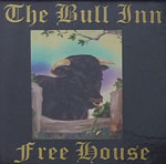 The pub sign. The Bull Inn, Battle, East Sussex