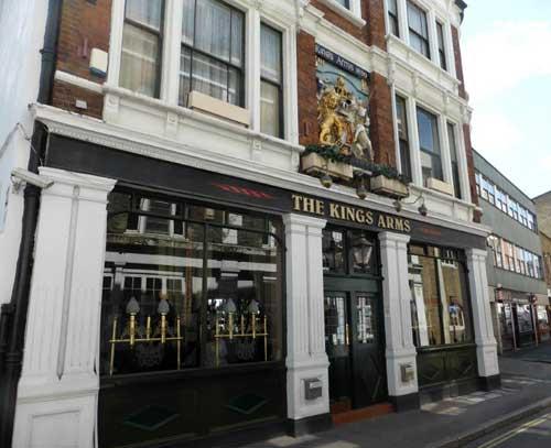 Picture 1. The Kings Arms, Borough, Central London