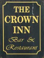The pub sign. The Crown Inn, Weybread, Suffolk