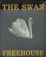 The pub sign. Swan, Fressingfield, Suffolk