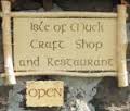 The pub sign. Isle of Muck Craft Shop & Restaurant, Isle of Muck, Argyll and Bute