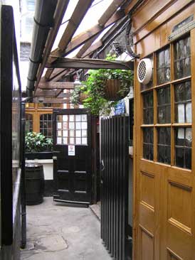 Picture 1. Ye Olde Mitre, Holborn, Central London