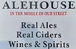 The pub sign. Ale House in the Middle of our Street (formerly NauticAles), Ramsgate, Kent