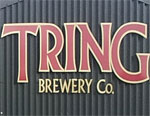 The pub sign. Tring Brewery Shop, Tring, Hertfordshire