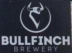 The pub sign. Bullfinch Brewery Tap Room, Herne Hill, Greater London