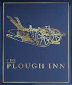 The pub sign. Plough Inn, Hastings, East Sussex