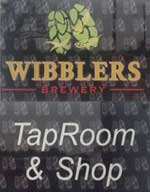 The pub sign. Wibblers Brewery Taproom & Kitchen, Southminster, Essex