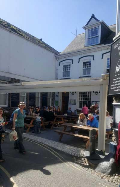 Picture 1. The Old Ship Hotel, Padstow, Cornwall