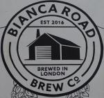 The pub sign. Bianca Road Brewery, Peckham, Greater London