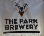 The pub sign. Park Brewery, Kingston upon Thames, Greater London