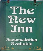 The pub sign. The New Inn, Brentford, Greater London