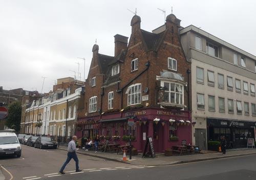 Picture 1. Prince of Wales, Pimlico, Central London