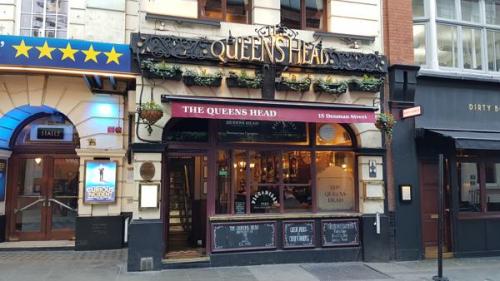 Picture 1. The Queens Head, Soho, Central London
