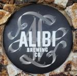 The pub sign. Alibi Brewing Co, Auckland, New Zealand