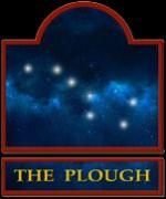 The pub sign. The Plough, Redhill, Surrey