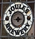 The pub sign. Royal Oak, Wrexham, Clwyd
