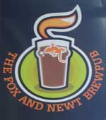 The pub sign. Fox & Newt, Leeds, West Yorkshire