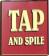 Pub sign for Tap and Spile, North Shields