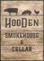Pub sign for Hooden on the Hill, Ashford