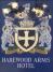 Pub sign for The Harewood Arms, Leeds