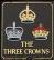 Pub sign for Three Crowns, Bushey