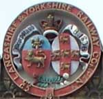 The pub sign. The Head of Steam, Huddersfield, West Yorkshire