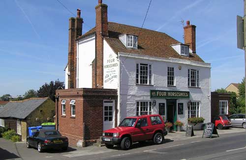 Picture 1. Four Horseshoes (old entry), Graveney, Kent