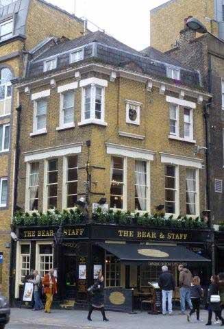 Picture 1. The Bear & Staff, Leicester Square, Central London