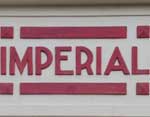 The pub sign. The Imperial, Walsall, West Midlands