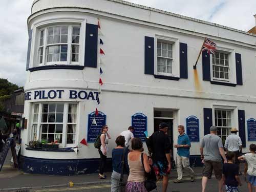 Picture 1. The Pilot Boat, Lyme Regis, Dorset