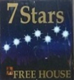 The pub sign. Seven Stars, Bristol, Avon
