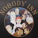 The pub sign. Nobody Inn, Grantham, Lincolnshire