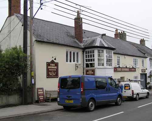 Picture 1. The George, Charmouth, Dorset