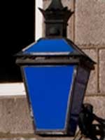 The pub sign. Blue Lamp, Aberdeen, Aberdeenshire
