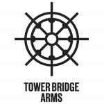 The pub sign. Tower Bridge Arms (formerly The Draft House - Tower Bridge), Bermondsey, Central London