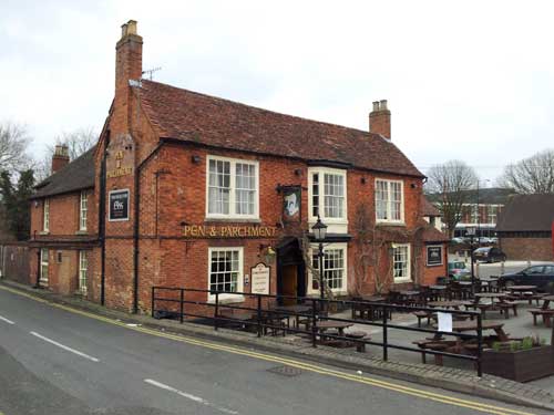 Picture 1. Pen & Parchment, Stratford-upon-Avon, Warwickshire