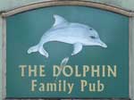 The pub sign. The Dolphin, Broadstairs, Kent