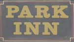 The pub sign. Park Inn, Woodsetton, West Midlands