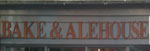 The pub sign. Bake & Alehouse, Westgate-on-Sea, Kent