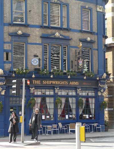 Picture 1. The Shipwrights Arms, Southwark, Central London