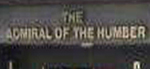 The pub sign. The Admiral of the Humber, Kingston upon Hull, East Yorkshire